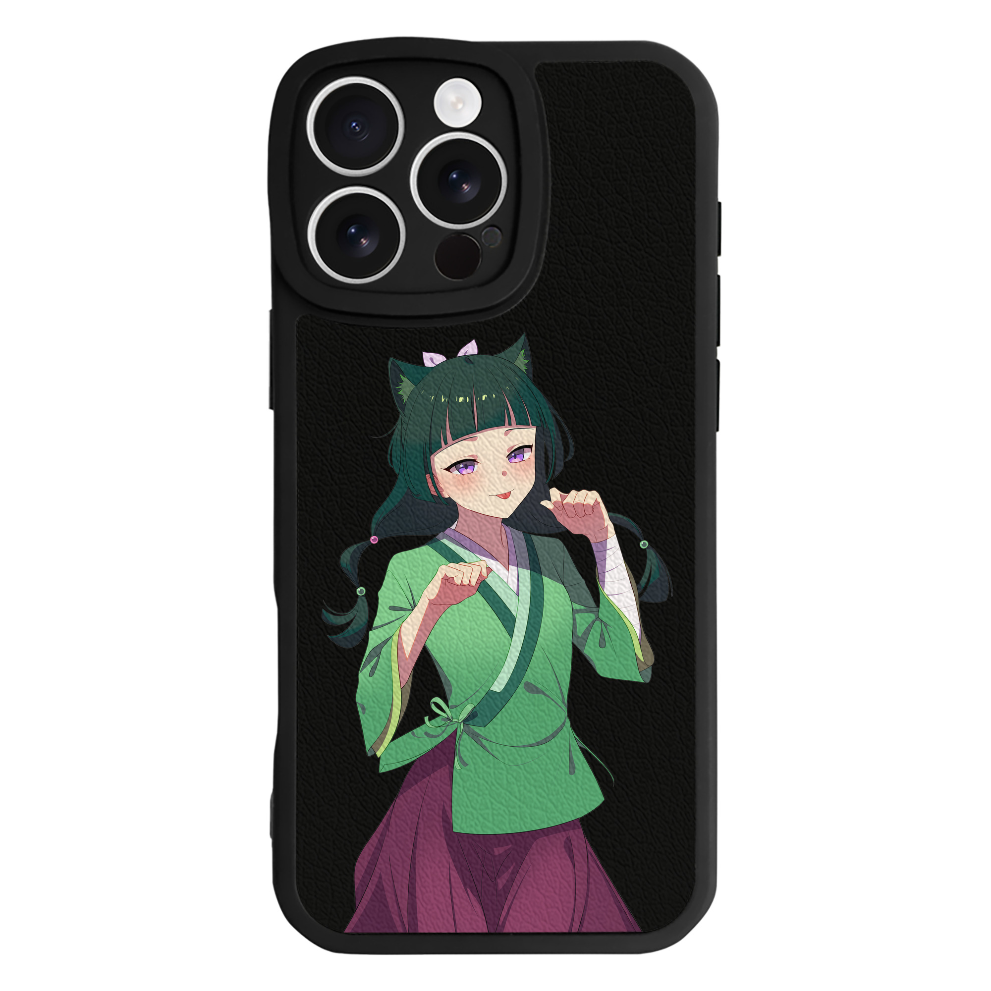 薬屋のひとりごと The Apothecary Diaries 【iPhone 16シリーズ対応】シリコンスマホケース（レザー調） 材質：シリコン